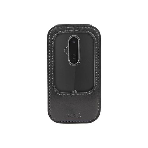 Doro - Étui À Rabat Pour Téléphone Portable - Cuir Artificiel - Noir - Pour Doro 6620