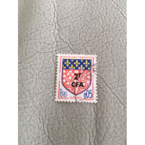 Timbre Cfa Armoiries Amiens 1960-1965