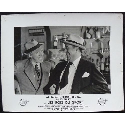 Les Rois Du Sport * Pierre Colombier - Film 1937 - Petite Affiche De 30x24 Cm * 1 Photo Originale D'exploitation Fran?aise De Cin?ma * Lobby Card * Raimu ; Fernandel ; Jules Berry * Film Comique