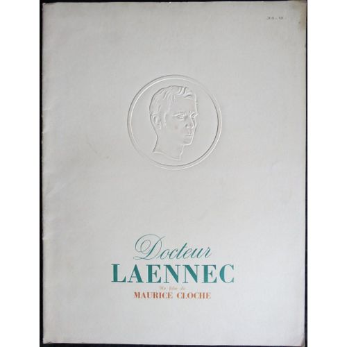 Docteur Laennec - Film 1949 Réalisé Par Maurice Cloche Avec Pierre Blanchar, Florent Antony, Pierre Dux, Saturnin Fabre - Livret De Cinéma Original - 12 Pages Chaque Page 31x24 Cm - Dossier De Presse
