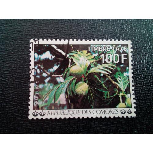 Timbre Comores Yt T 15 Fruit À Pain 1977 ( 110404 1 )