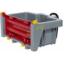Caisse Portable Rollybox, Rouge Et Grise