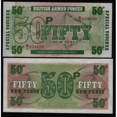 50 New Pence (British Armed Forces)