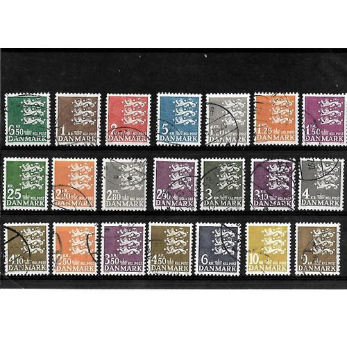 Danemark -Lot De 21 Timbres Oblitérés-Très Bon Etat