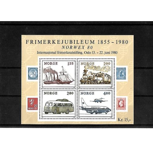 Norvège -Blf Du N° 773 Au N° 776 -Bloc De 4 Timbres Neufs**-Gomme Intacte- 1 Er Choix