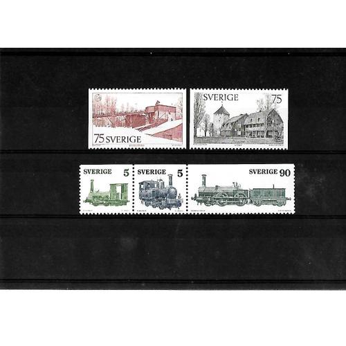 Suède - N°888 Et N°889 / Du N°892 Au N°894 -Lot De 5 Timbres Neufs**-Gomme Intacte- 1 Er Choix