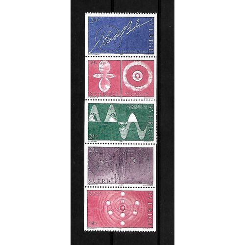 Suède-Du N° 1196 Au N°1200 -Lot De 5 Timbres Neufs**-Gomme Intacte- 1 Er Choix