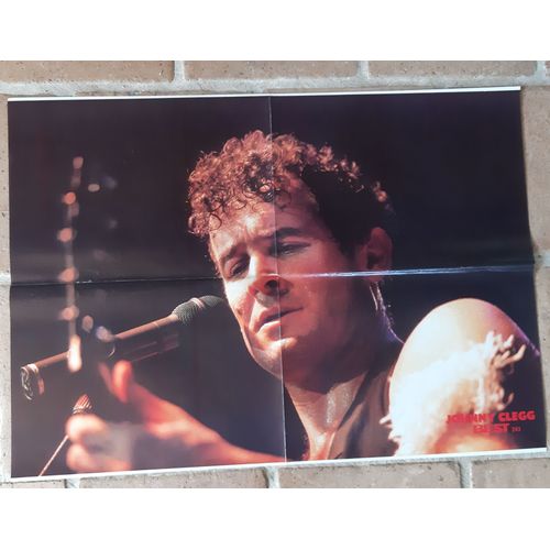 Poster Affiche Magazine Revue Best Johnny Clegg 58x41cm