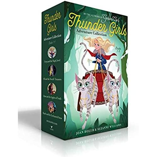Thunder Girls Adventure Collection Books 1-4 (Boxed Set): Freya And The Magic Jewel; Sif And The Dwarfs' Treasures; Idun And The Apples Of Youth; Skad