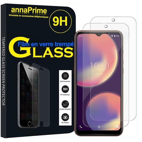 Lot / Pack De 2 Films Verre Trempé Pour Wiko View 4 6.52" Protection D'écran