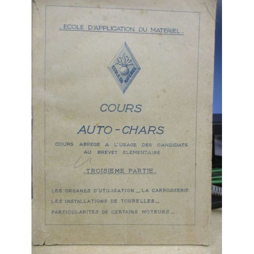 Cours Auto-Chars