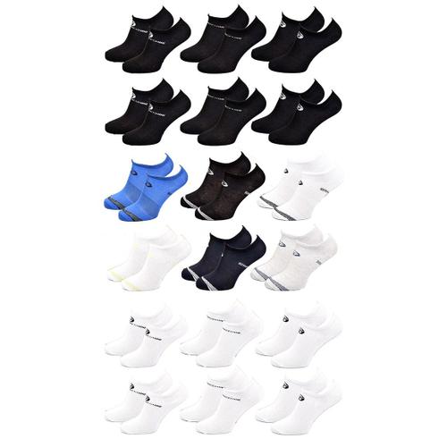 Chaussettes Enfant Sergio Tacchini Socquettes En Coton Majoritaire Pack De 12 Paires Surprise Tiges Courtes