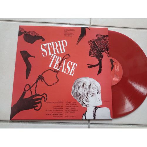 Serge Gainsbourg Strip Tease Lp Bo Vynil Couleur