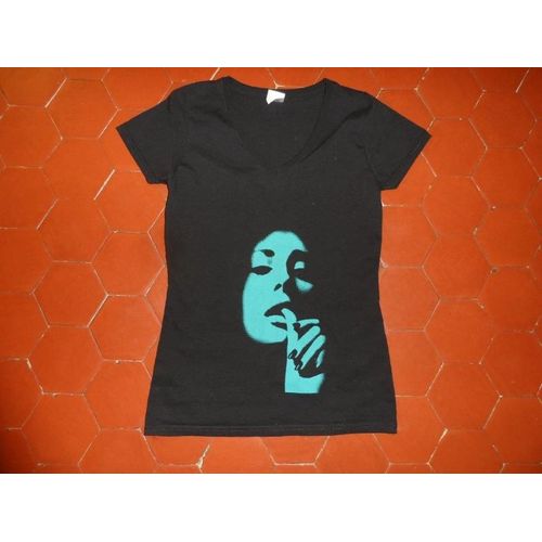 Tee-Shirt Coton Noir Fruit Of The Loom