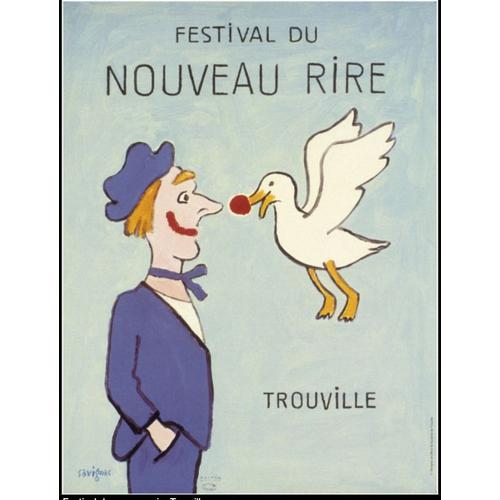 Affiche Festival Du Nouveau Rire Trouville