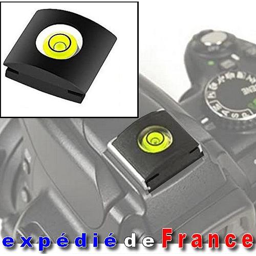 Niveau à bulle & protection sabot flash pour appareil photo argentique Reflex ou Bridge SLR DSLR