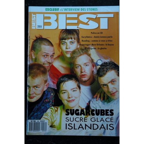 Best 255 Octobre 1989 Sugarcubes Police Eurythmics Reading New Orlaens Le Bayou Kingston