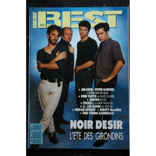 Best 253 Aout 1989 Noir Desir Jim Kerr Peter Gabriel Pink Floyd Smiths Pixies Les Closh Prefab Sprout K Mccoll F Y Cannibals