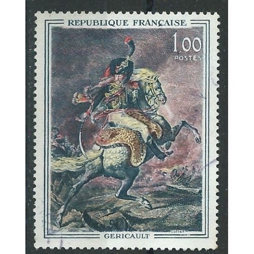 Officier Chasseur De La Garde, De Théodore Gericault Oblitéré 1962 N° 1365