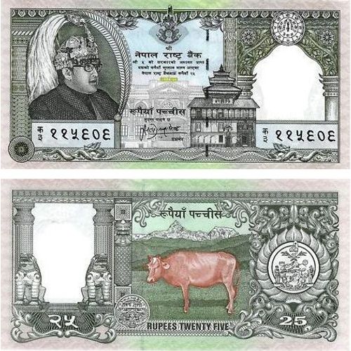 25 Rupees (Népal)
