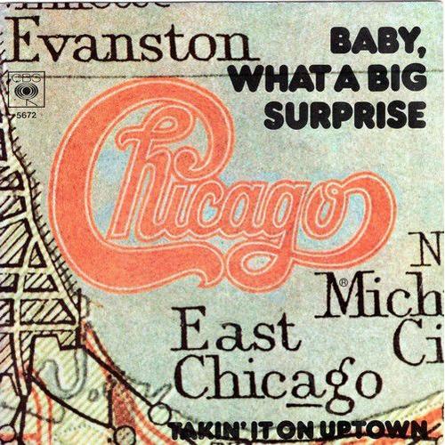 Baby, What A Big Surprise + Takin' It On Uptown (Original French Press 1977 Paper Label)