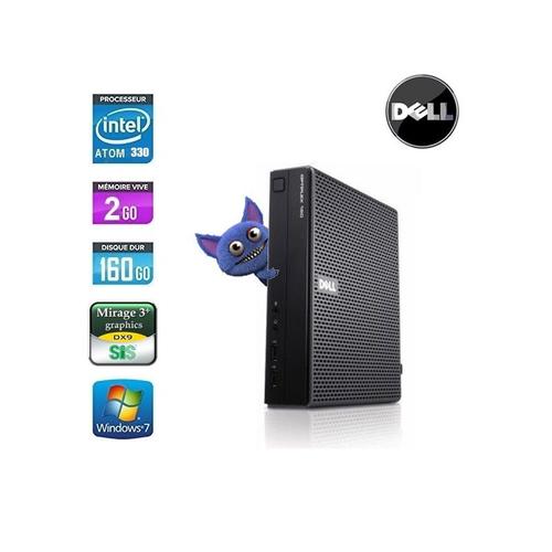 DELL OPTIPLEX 160 ATOM 330-6 GHz 2 Go 160 Go Go SIS MIRAGE 3+ 128 Mo Microsoft Windows 7 Professional 64-bit Edition AZERTY