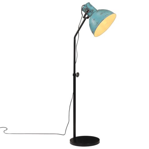 Vidaxl Lampadaire 25 W Bleu Délavé 30x30x90-150 Cm E27