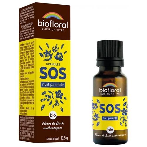 Biofloral Sos Nuit Paisible Granules Bio 19,5 Gr 