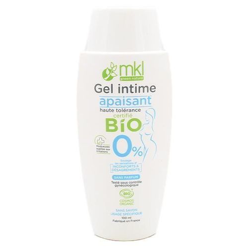 Mkl Green Nature Hygiène Intime Gel Apaisant Bio 100ml 