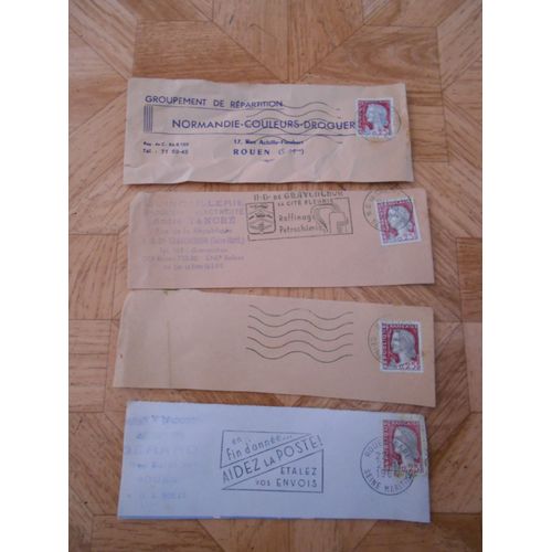 Lot Timbres Français Oblitérés