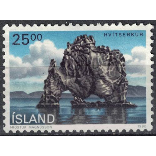 Islande 1990 Used Le Rocher Hvítserkur