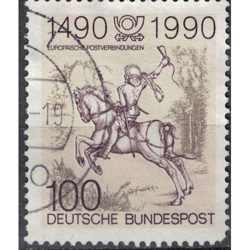 Allemagne 1990 Oblitéré Used The Little Postrider Le Petit Facteur À Cheval Albrecht Dürer Su