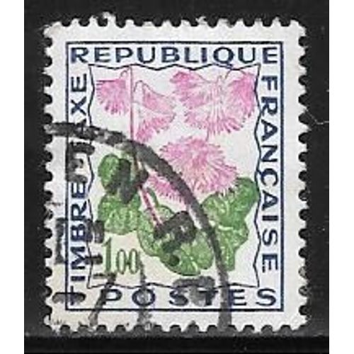 Timbre Taxe Oblitéré,N°102,Année 1964.