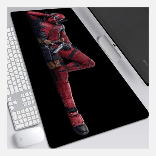 Tapis De Souris Deadpool 900X400Mm, Tapis De Souris Gaming avec Base Épaisse Et Précise, pour Ordinateur Portable, Pc, Q