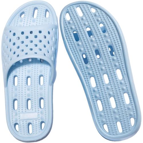 Chaussons De Douche Femme Claquette Salle De Bain Légères Confortables Chaussures De Piscine Et Plage Pantoufles De Douche Antidérapantes Avec Trou Pour Douche Multicolour 36-44