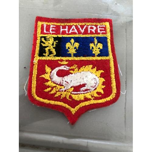Écusson Tissu Le Havre - 6,5x5 Cm