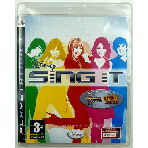 Disney Sing It - Jeu Ps3 - Neuf Sous Blister - Pal Fr