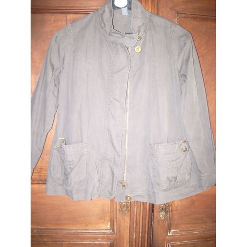 Veste Légère Kaki Taille 11/12 Ans Marque Zara Kids
