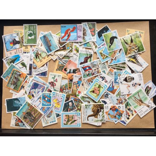 Laos - 120 Timbres Différents - Rl 169