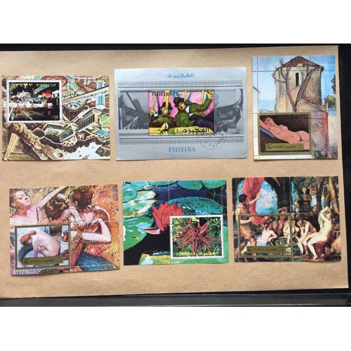 Fujeira - 39 Timbres Différents + 6 Blocs - Rl 184