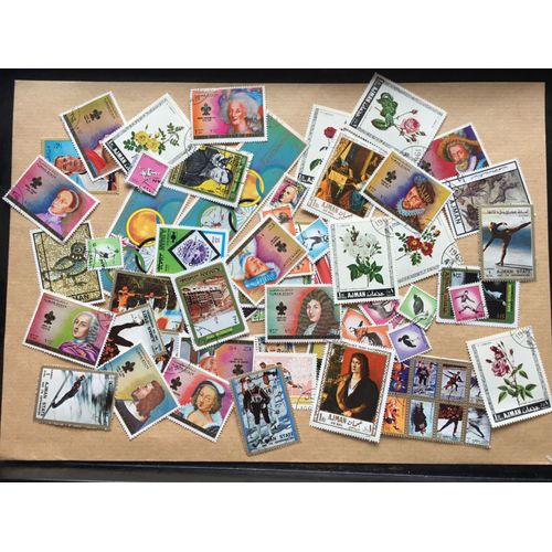 Ajman - 69 Timbres Différents - Rl 186