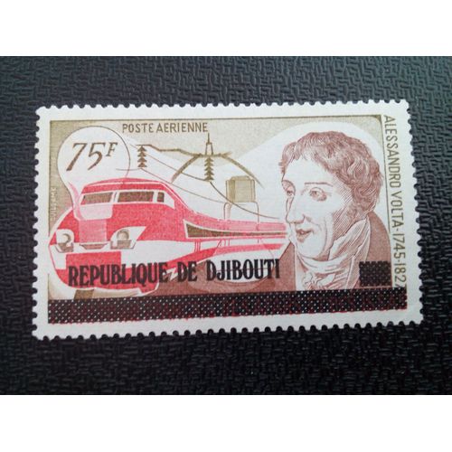Timbre Djibouti Yt Pa 114 Afaxe & Issas Surtaxe 1977 ( 30504 )