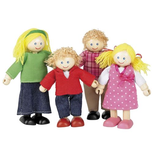 Tidlo Poupées Multiculturelles Famille Blanche
