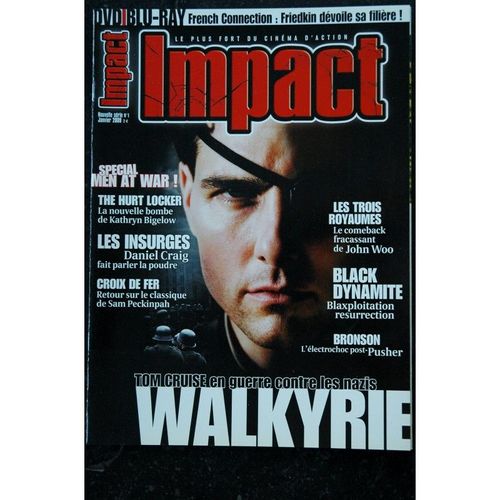 Mad Movies Impact °09/01 Tom Cruise Walkyrie Daniel Craig John Woo Bronson