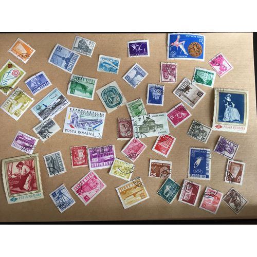 Roumanie - 45 Timbres Différents - Rl 201