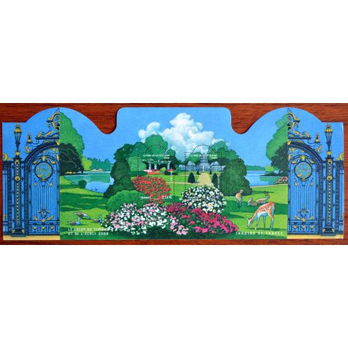 Bloc Feuillet " Jardins De France ".2007. N° Y&t F 108