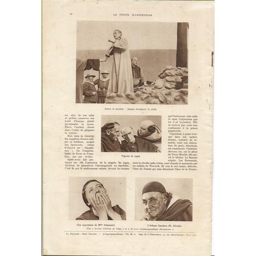 La Petite Illustration Cinéma N° 14 : Les Épopées Françaises À L'écran. Verdun. La Grande Épreuve. Jeanne D'arc
