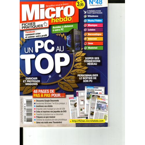 Micro Hebdo Fiches Pratiques 48