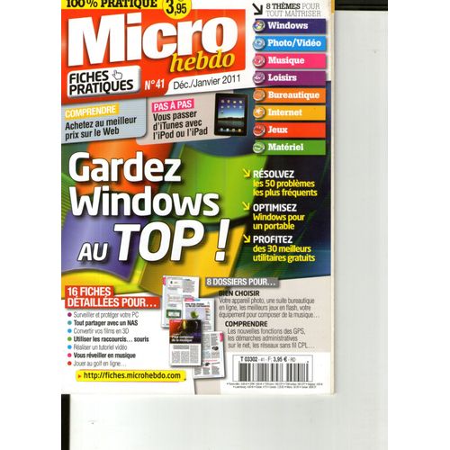 Micro Hebdo Fiches Pratique 41
