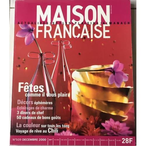 Maison Française 509 Décembre 2000